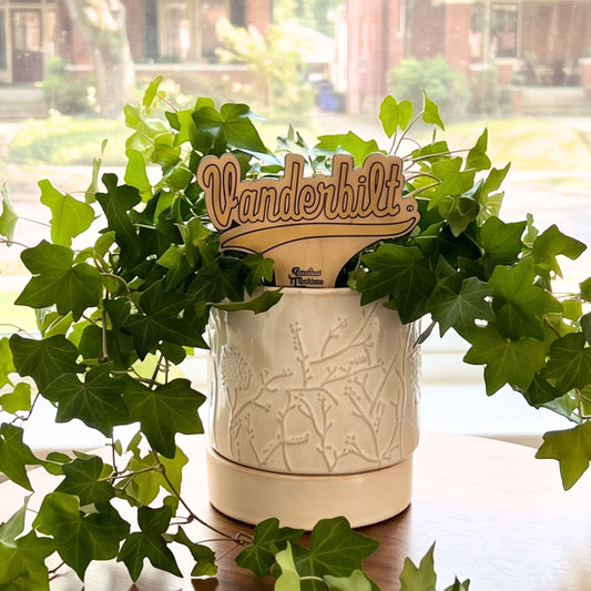 Vanderbilt Script Color Plant Stake