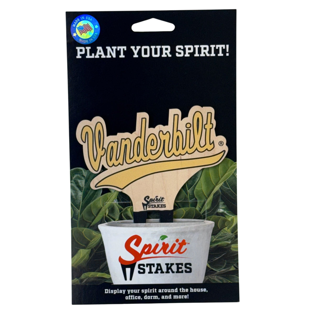 Vanderbilt Script Color Plant Stake
