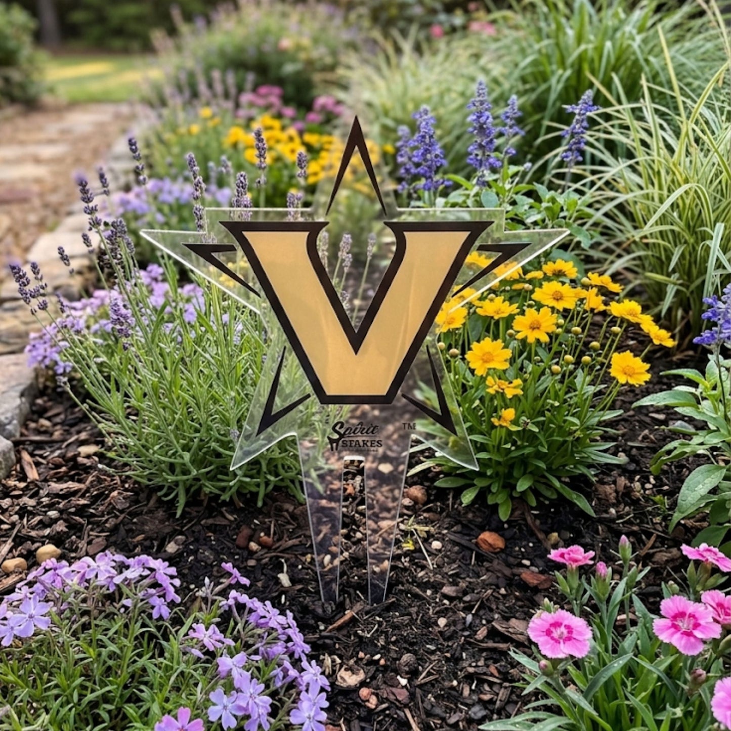 Vanderbilt University Star V Garden Sign