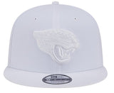 Jacksonville Jaguars New Era Main White on White 9Fifty Snapback