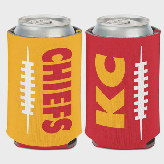 Kansas City Chiefs Can Cooler 12 oz. NFL Laces
