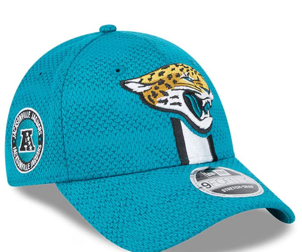 Jacksonville Jaguars New Era YOUTH 2024 Sideline 9Forty Stretch-Snap Hat