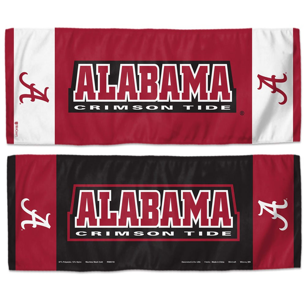 NCAA Alabama Crimson Tide WinCraft Cooling Towel 12" x 30"