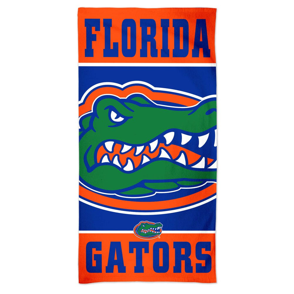 NCAA Florida Gators WinCraft Vertical Spectra Beach Towel