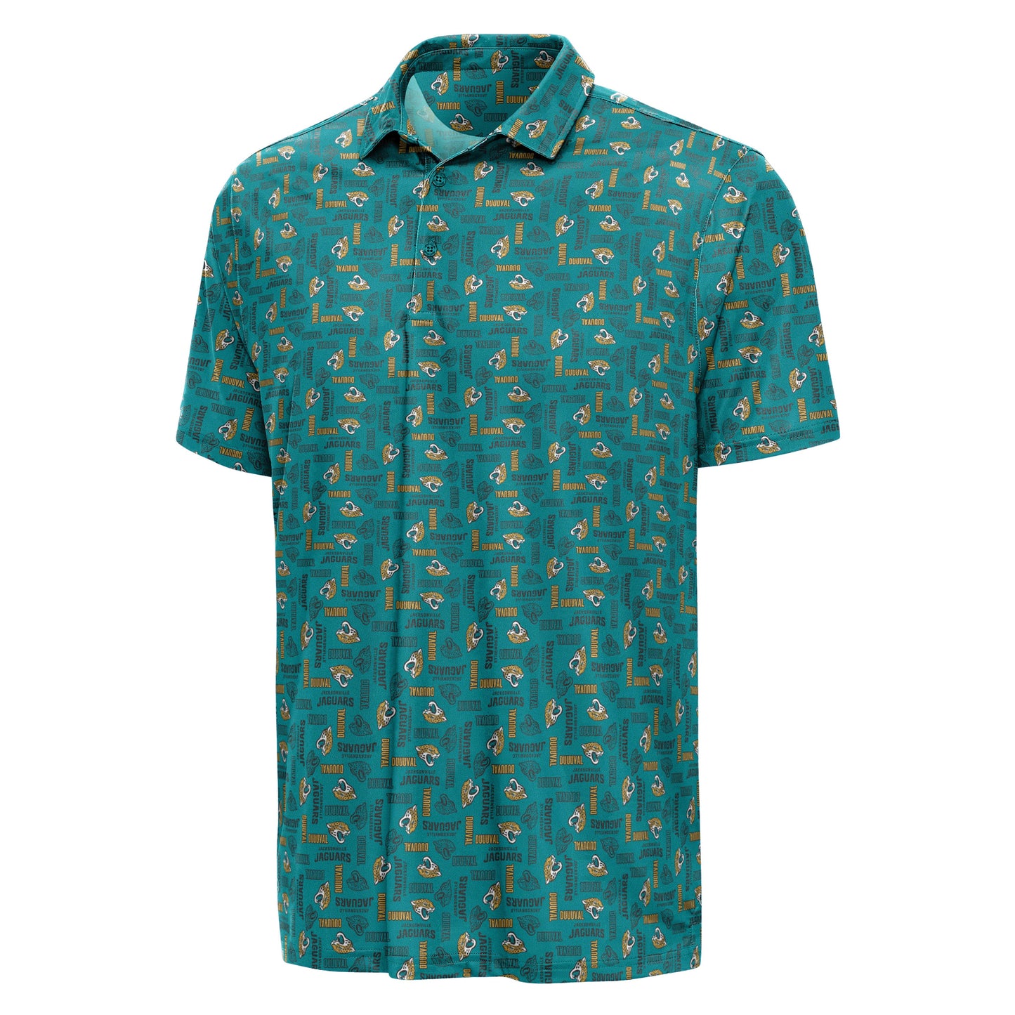 NFL Jacksonville Jaguars Antigua Season Tickets Teal Polo