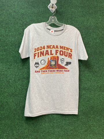 2024 Final Four 4  Team And Then There Were Four Tee -  Light Grey