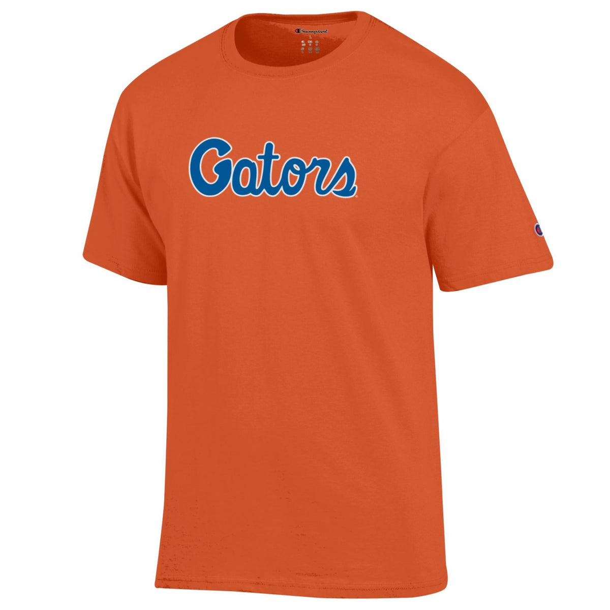 Florida Gators Men's Champion Gators Script Orange Tee