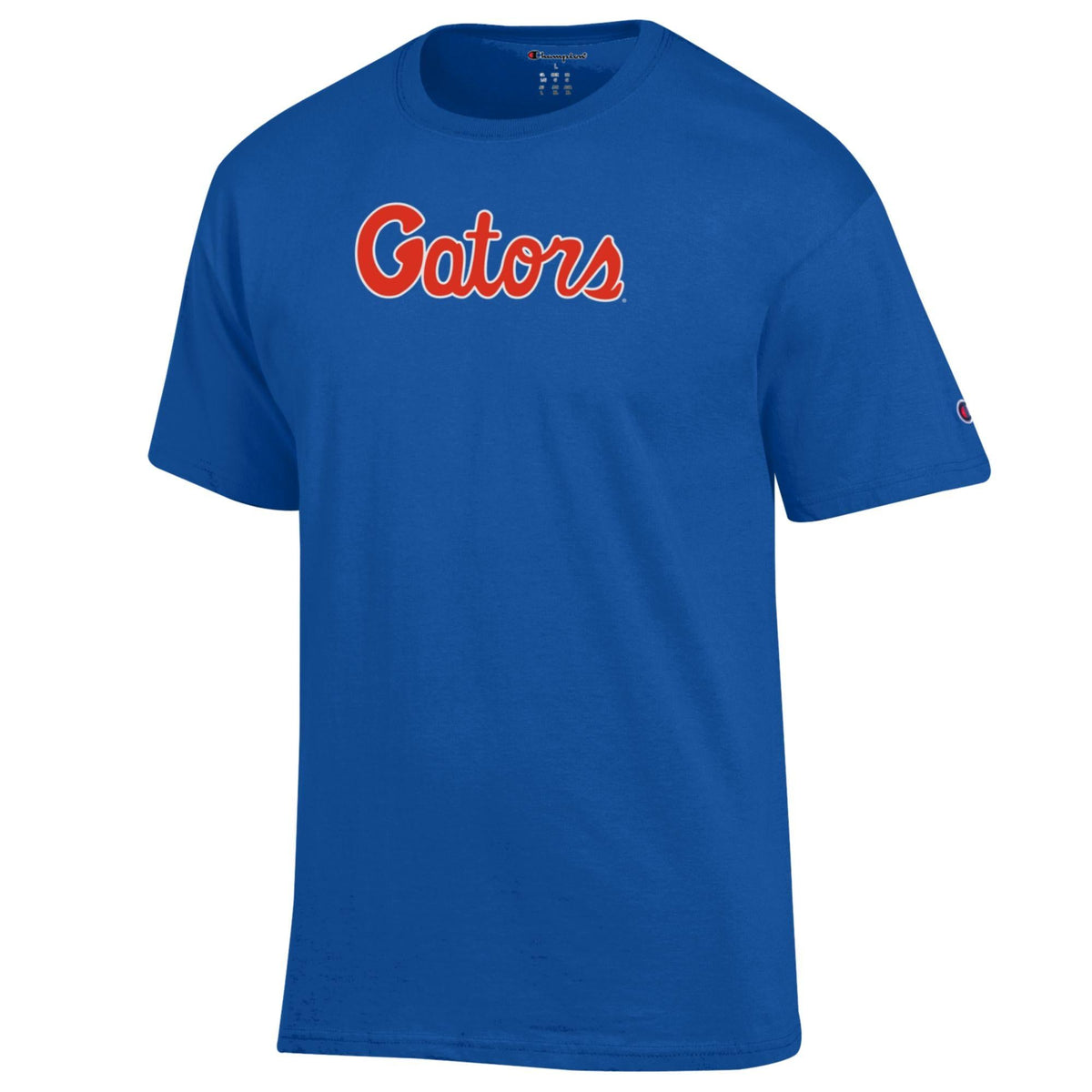 Florida Gators Men's Champion Gators Script Royal Tee