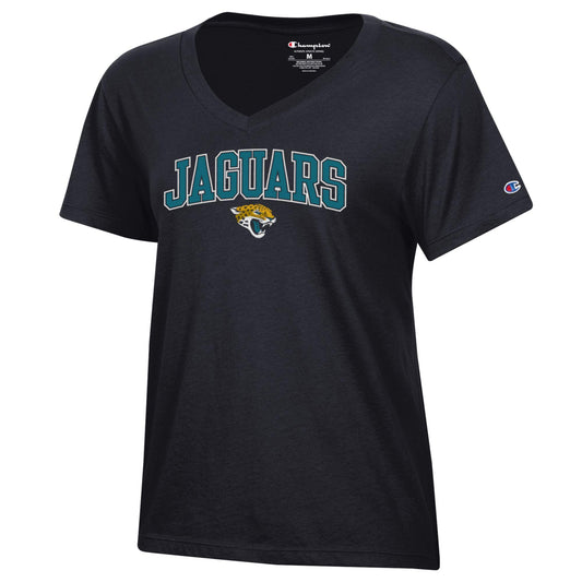 Jacksonville Jaguars Women's Core Short Sleeve V-Neck Tee
