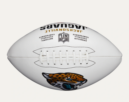 Jacksonville Jaguars Wilson Signature Autograph Football