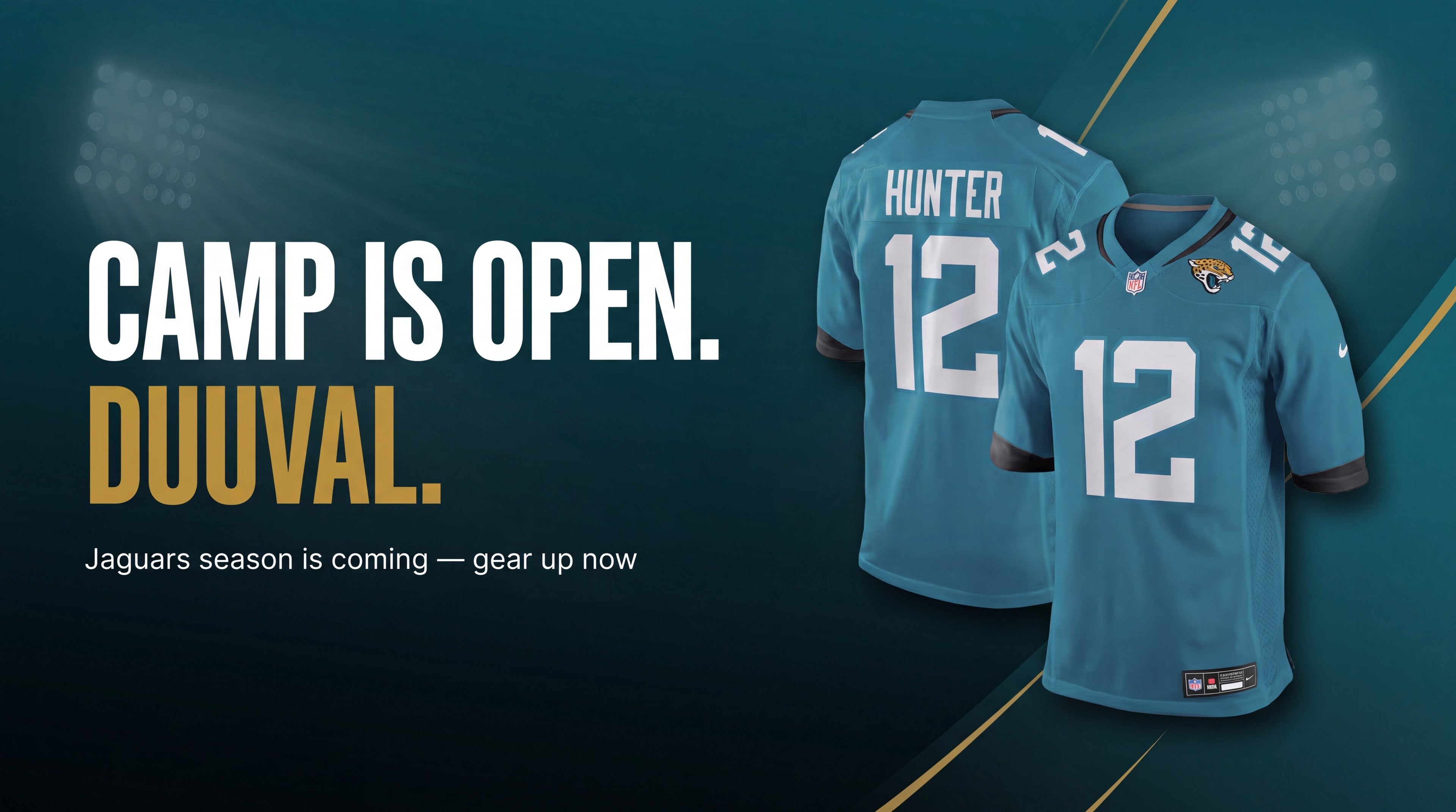 Camp is Open - Duuval - Jacksonville Jaguars gear