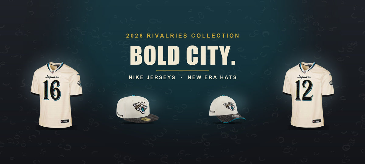 Jacksonville Jaguars 2026 Rivalries - Bold City - Nike Rivalry jerseys and New Era Rivalries hats