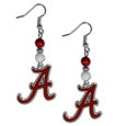 NCAA Alabama Crimson Tide Siskiyou Sports Fan Bead Dangle Earrings
