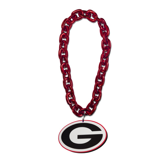 NCAA Georgia Bulldogs Aminco Red Fan Chain