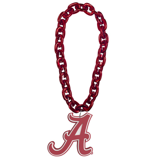 NCAA Alabama Crimson Tide Aminco Red Fan Chain