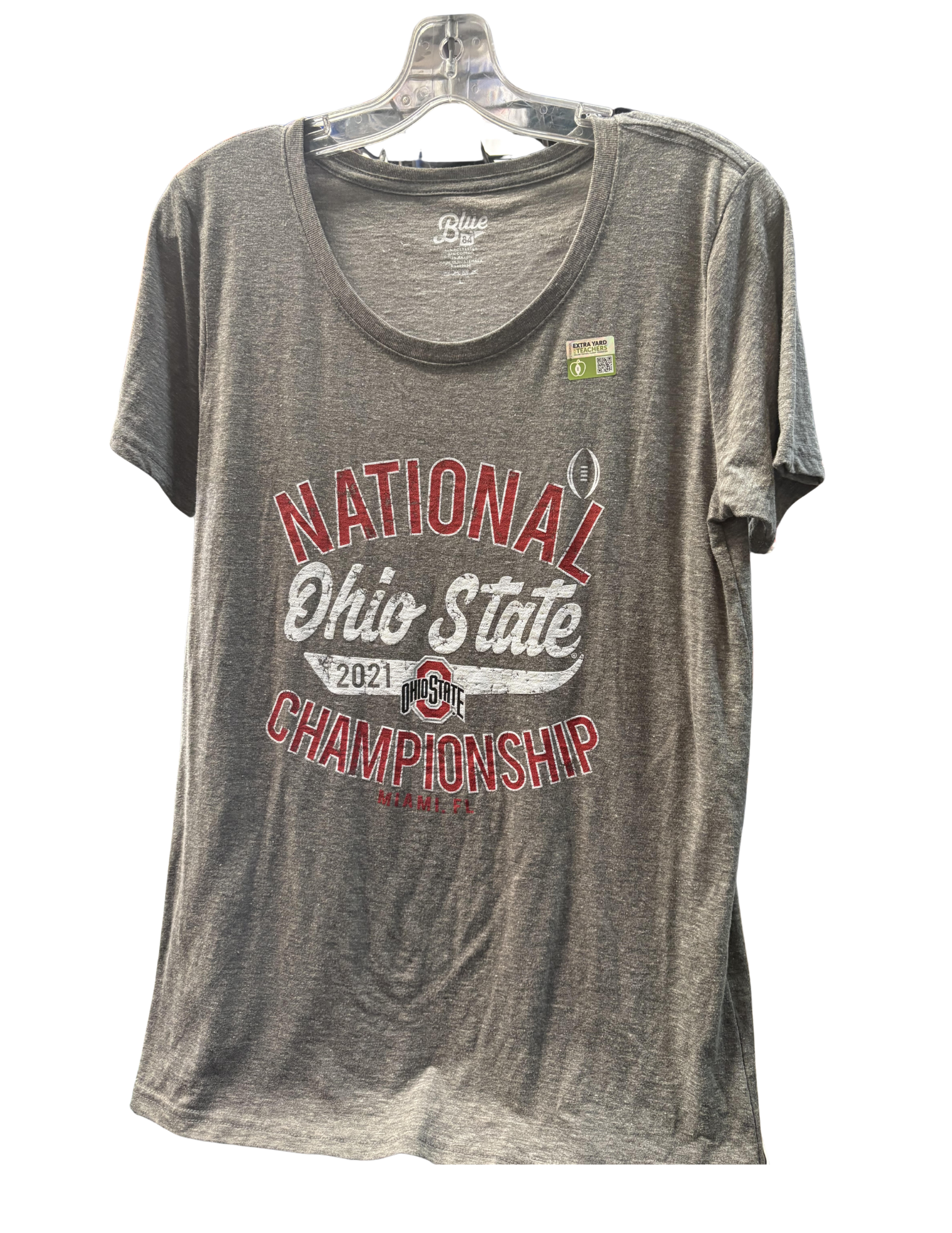Ohio State Buckeyes Blue84 Women's 2021 Championship Tee