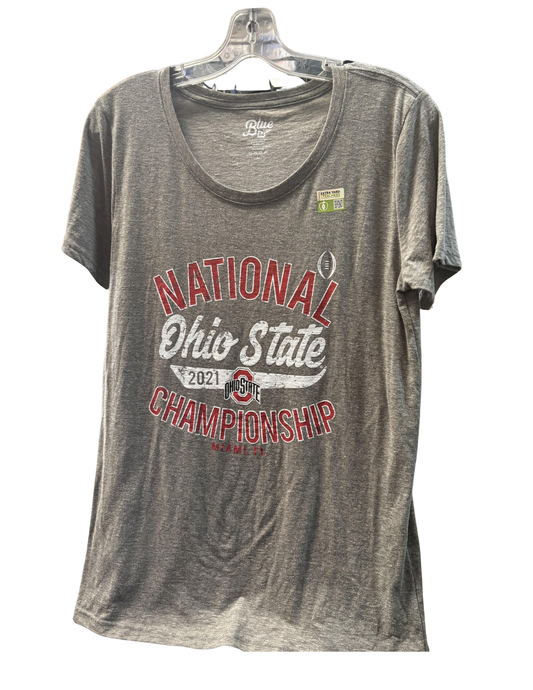 Ohio State Buckeyes Blue84 Women's 2021 Championship Tee