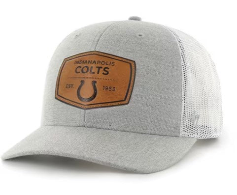 Indianapolis Colts 47Brand Tanyard Adjustable Trucker