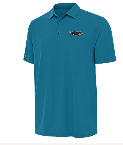Jacksonville Jaguars Antigua Throwback Prowler Men's Polo