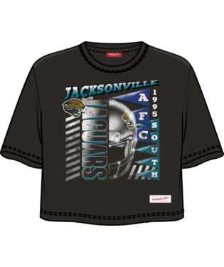 Jacksonville Jaguars Mitchell & Ness Women's Street Graphics Black T-Shirt