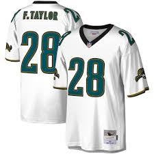 Jacksonville Jaguars Men's Fred Taylor White 1998 Legacy Jersey - officially licensed fan gear
