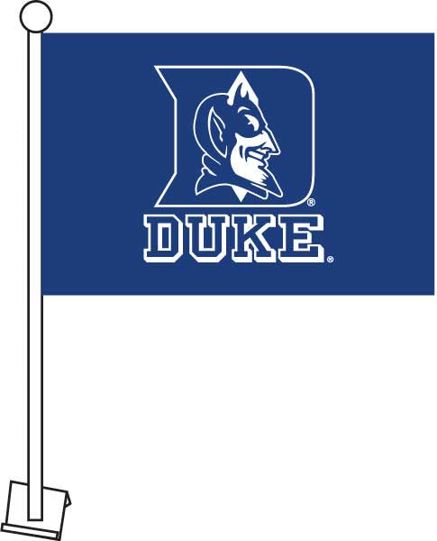 NCAA Duke Blue Devils Car Flag