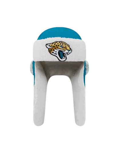 Jacksonville Jaguars New Era Solid Teal Trapper Flapper