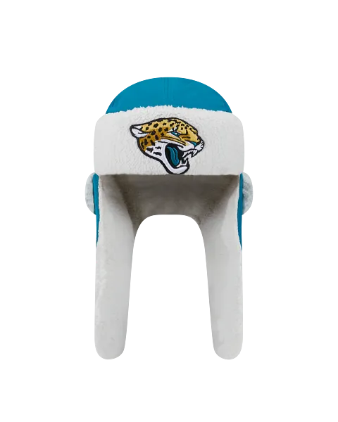 Jacksonville Jaguars New Era Solid Teal Trapper Flapper