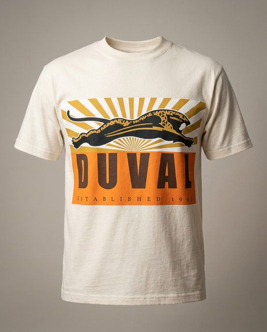 City Flag Duval Established '95 Tee — Front Print