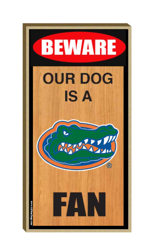 University of Florida Gators All Star Dogs Our Dog is a Gator Fan