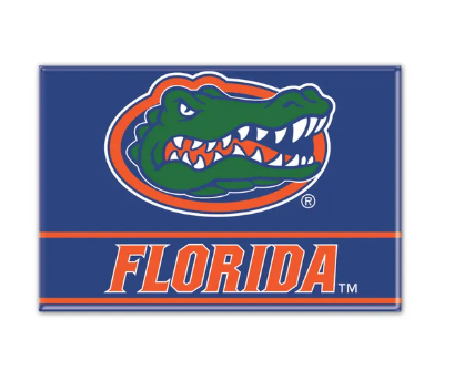 University of Florida Gators Wincraft Metal Magnet 2.5 X 3.5