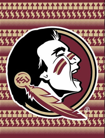 Florida State Seminoles Sewing Concepts Double Sided Tribal Head 30X40 Banner