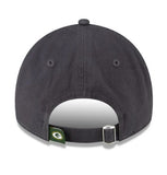 Green Bay Packers New Era Gray 9Twenty Core Classic Adjustable Hat