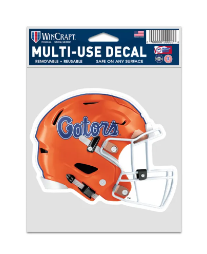 University of Florida Gators Wincraft Multi-Use Helmet Decal 3.75" X 5" - officially licensed fan gear