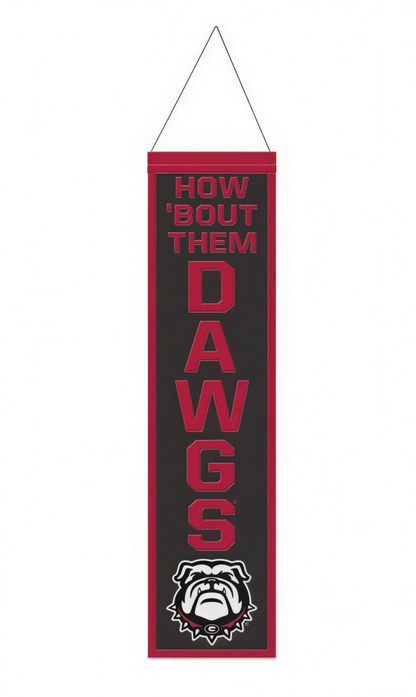 Georgia Bulldogs WinCraft Wool Banner