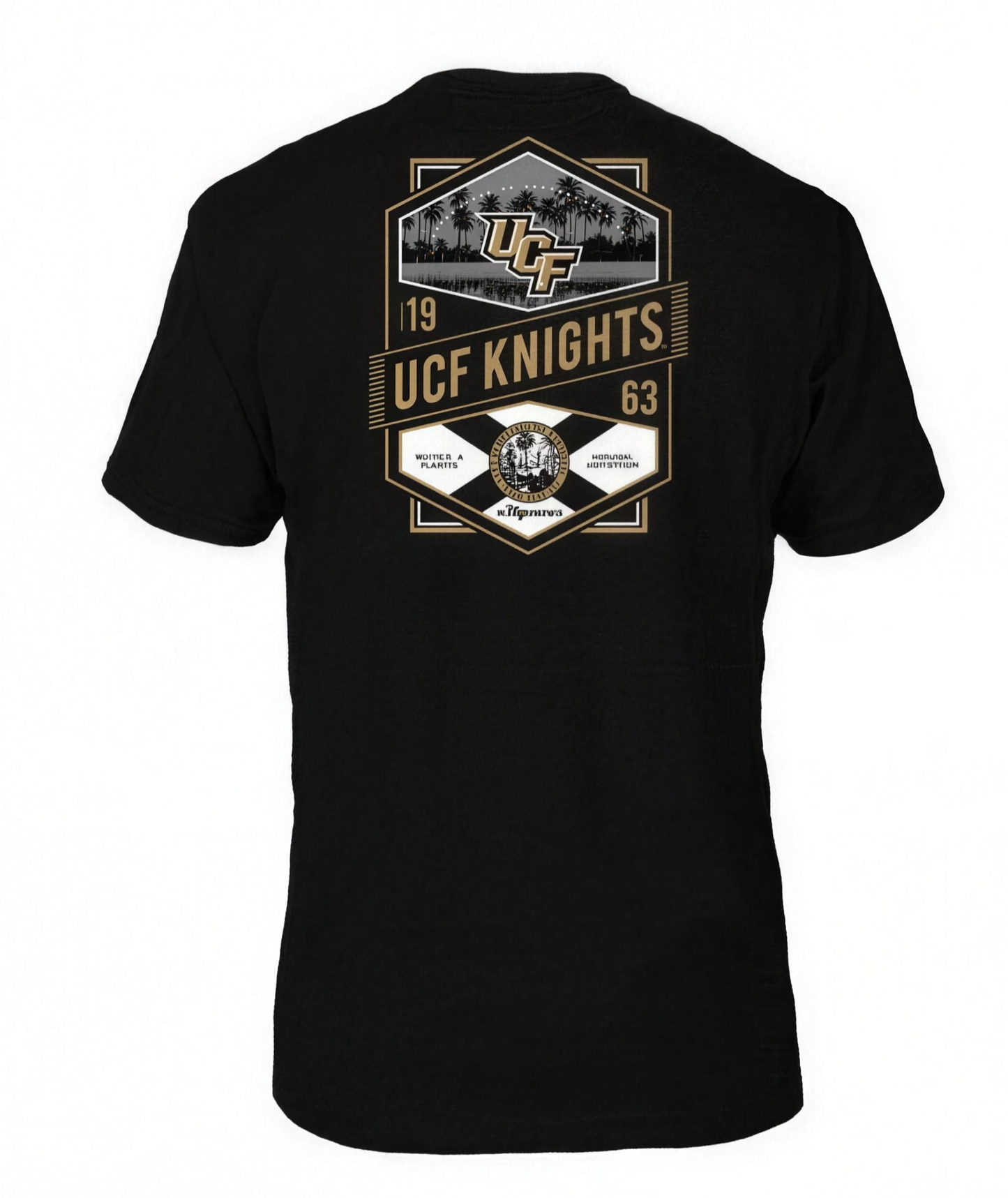 UCF Knights FloGrown Mens Double Diamond Crest T-Shirt