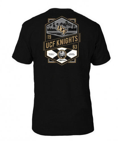 UCF Knights FloGrown Mens Double Diamond Crest T-Shirt