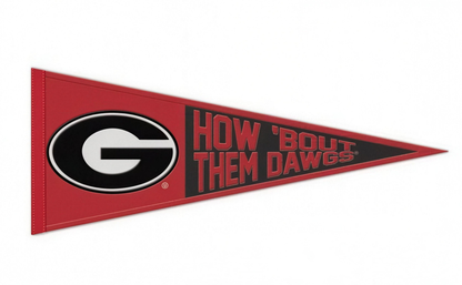Georgia Bulldogs WinCraft How Bout Them Dawgs Wool Pennant