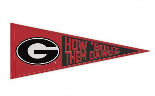 Georgia Bulldogs WinCraft How Bout Them Dawgs Wool Pennant