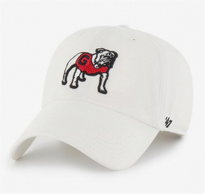University of Georgia Bulldogs White 47 Clean Up