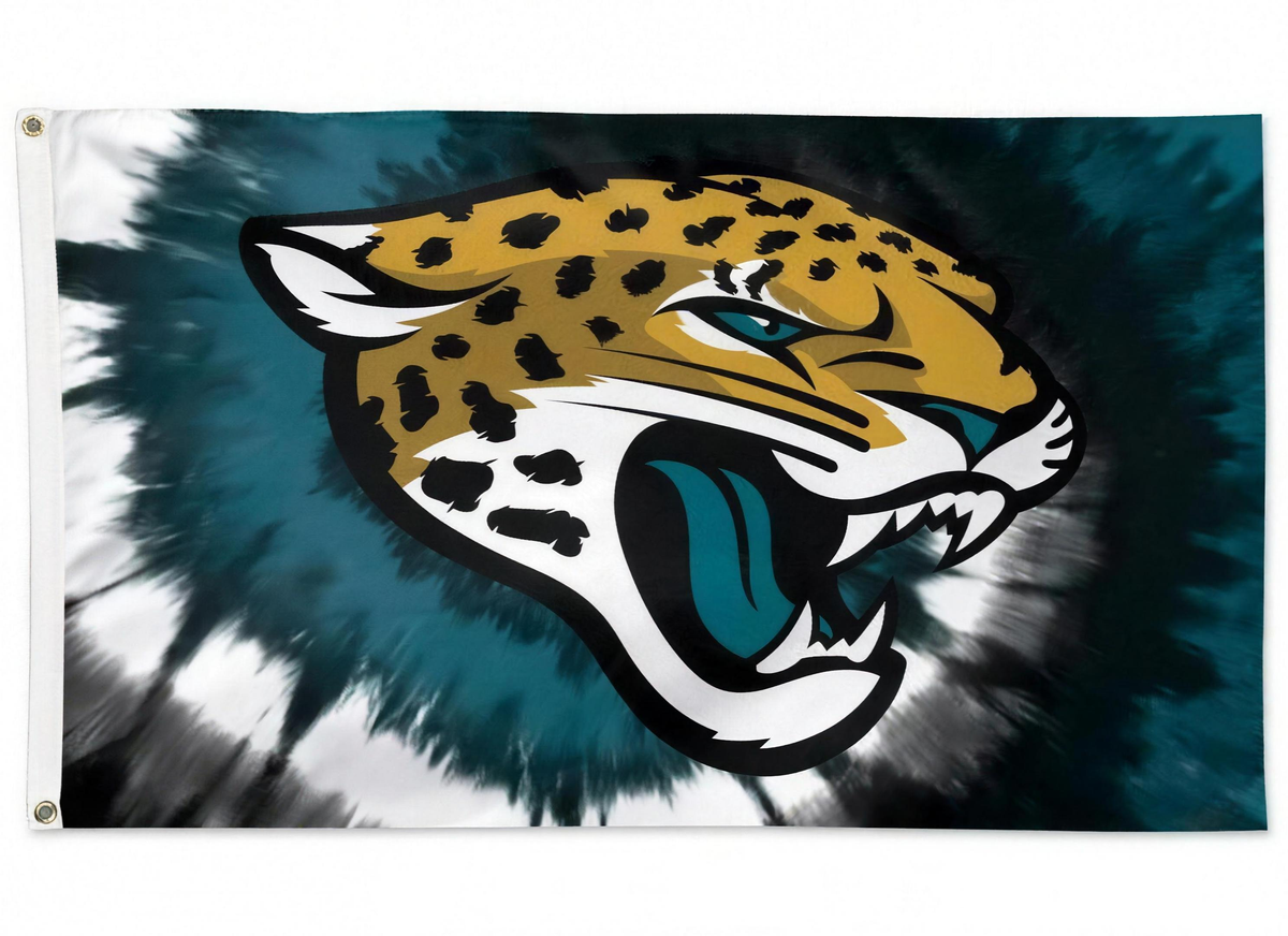 Jacksonville Jaguars WinCraft Tie Dye 3x5 Flag