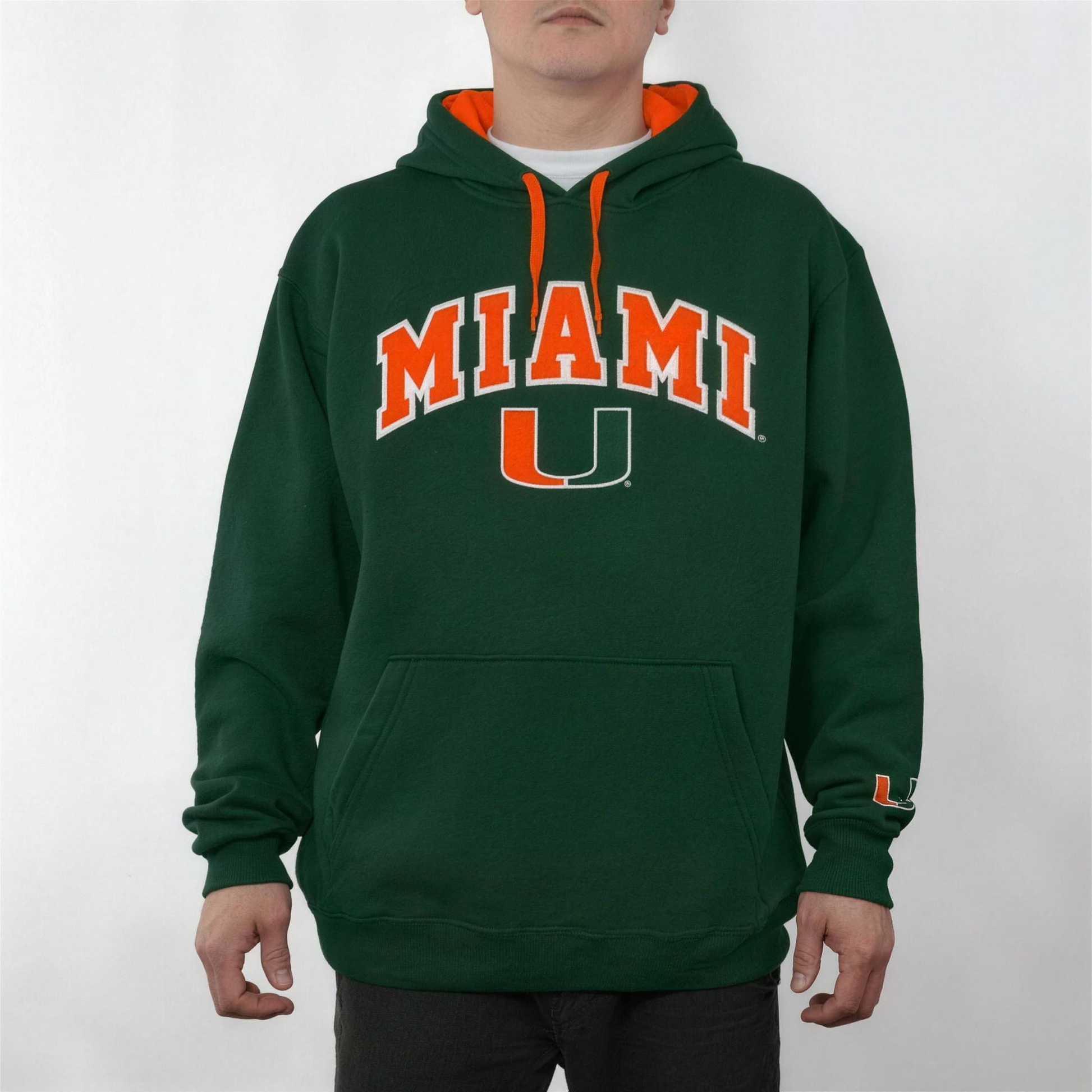 Miami Hurricanes Turnovers Inc Mens Hoodie