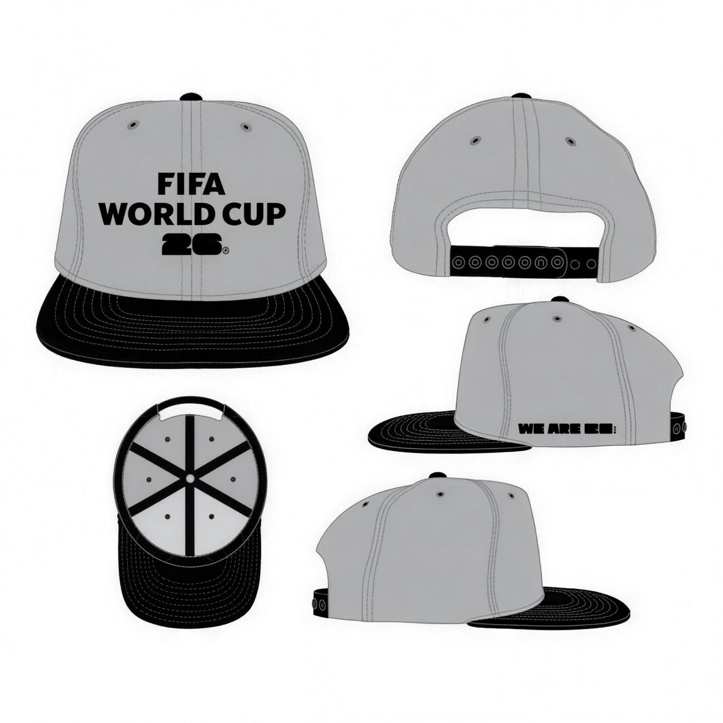 FIFA USA Soccer Flatbrim Snapback