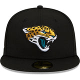 Jacksonville Jaguars New Era Black Jag Head Color 59Fifty "Pro Bowl" Fitted Hat