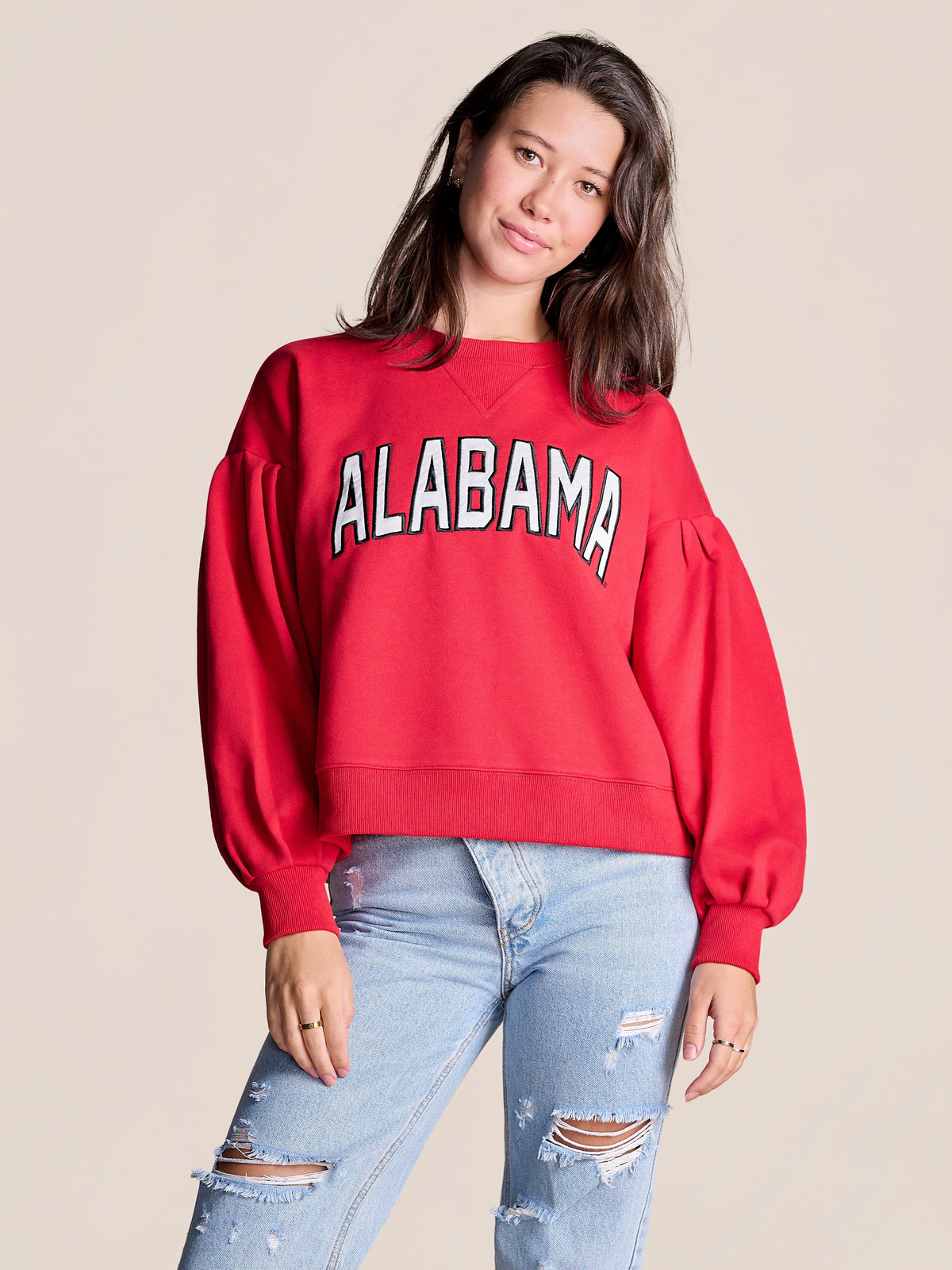 Alabama Crimson Tide Stewart Simmons Ladies Legacy Fleece Crewneck