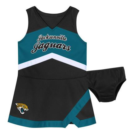 JACKSONVILLE JAGUARS CHEER CAPTAIN CHEERLEADER JUMP