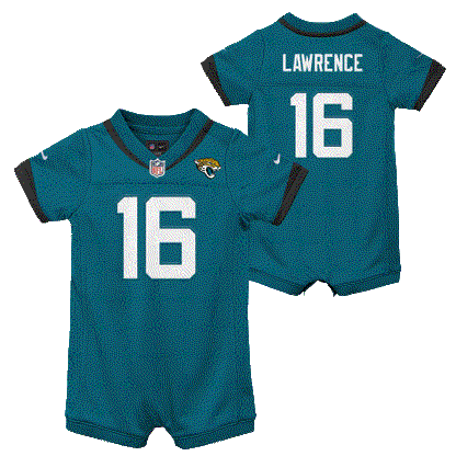 Trevor Lawrence Jacksonville Jaguars Nike Infant Player Name & Number Jersey- Teal - officially licensed fan gear
