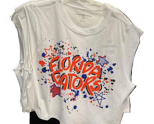 University of Florida Gators Stewart Simmons Women’s Cap Sleeve Crop