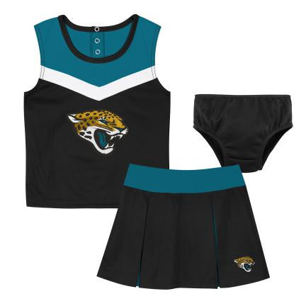 NFL Jacksonville Jaguars Outerstuff Toddler Spirit Cheer 2-Piece Cheerleader Set