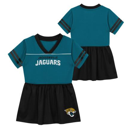 NFL Jacksonville Jaguars Outerstuff Girls Stadium Lights 2.0 Fashion Dress